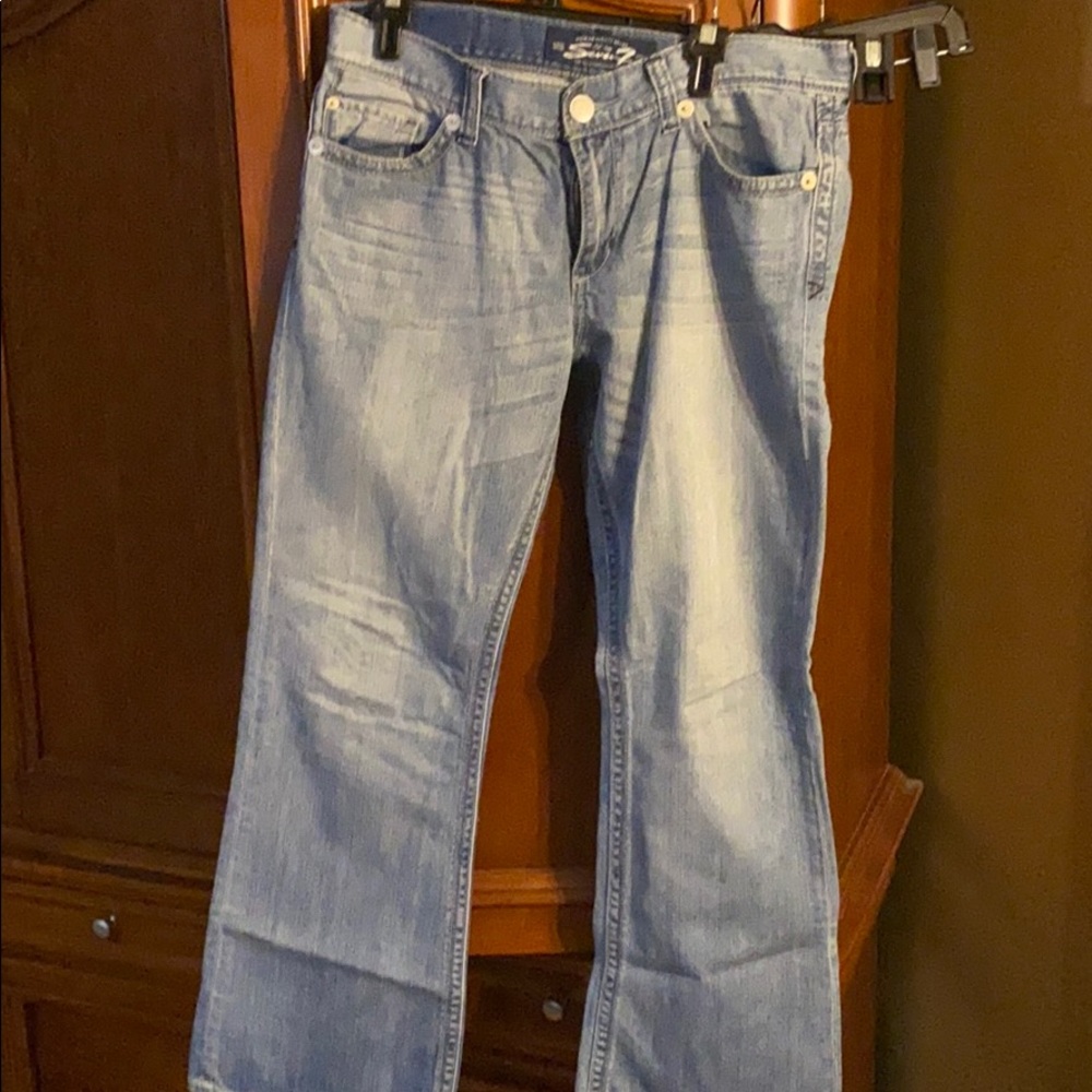 Seven boot cut jeans 34 x 32 like new condition